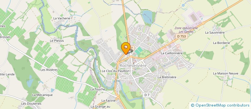 localisation de l'entreprise LUMI  ROCHESERVIERE