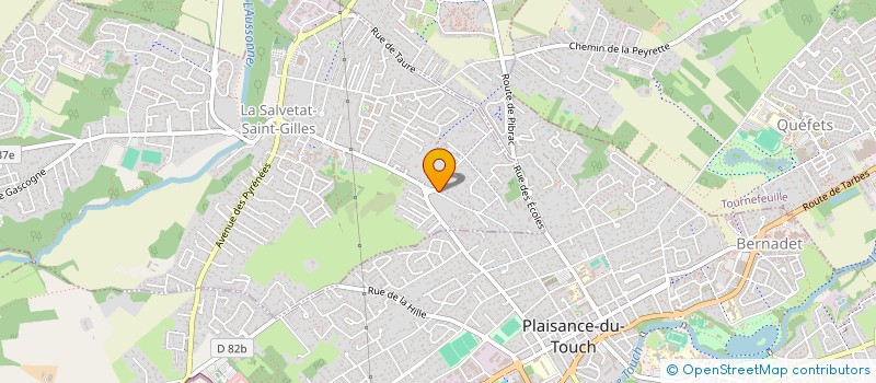 localisation de l'entreprise LUMI  LA SALVETAT-SAINT-GILLES