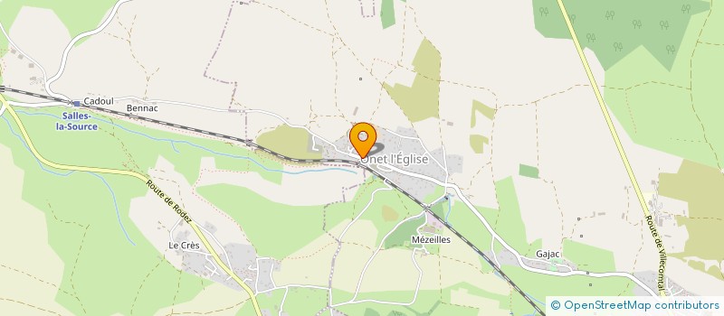 localisation de l'entreprise LUMI AGEN à SEBAZAC-CONCOURES