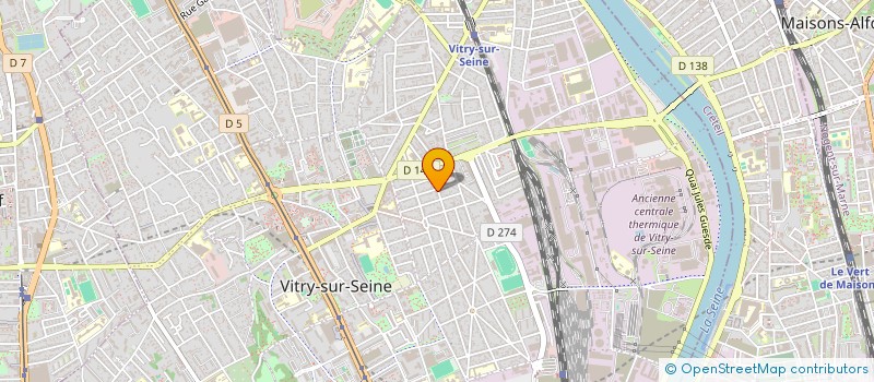 localisation de l'entreprise LUMI ARCHI  VITRY-SUR-SEINE