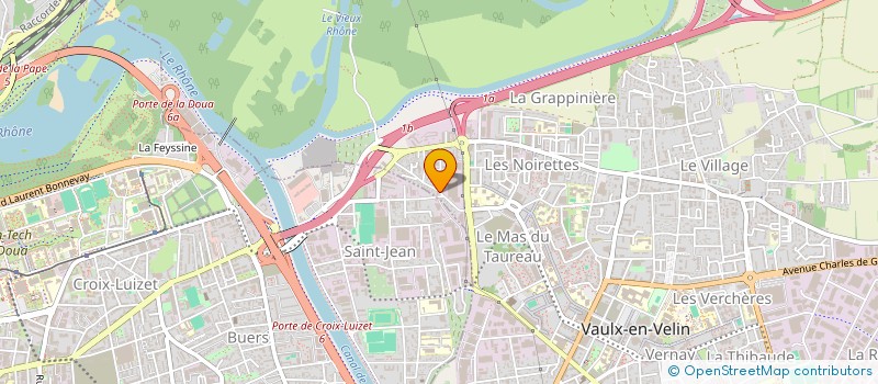 localisation de l'entreprise LUMI CONCEPT SERVICE à VAULX-EN-VELIN