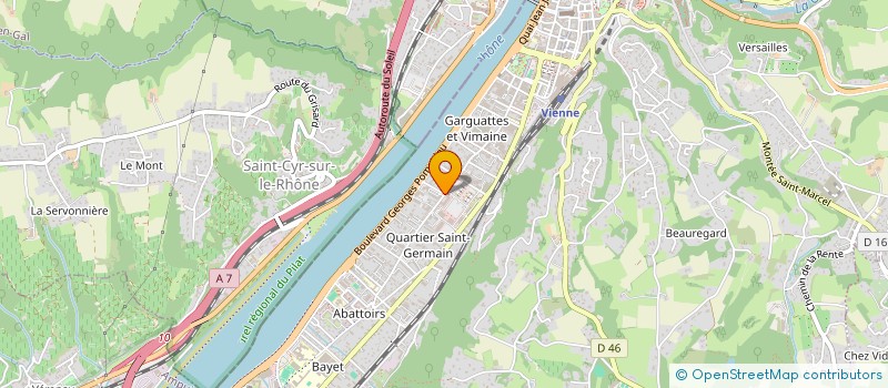 localisation de l'entreprise LUMI EVENT BY SLB  VIENNE