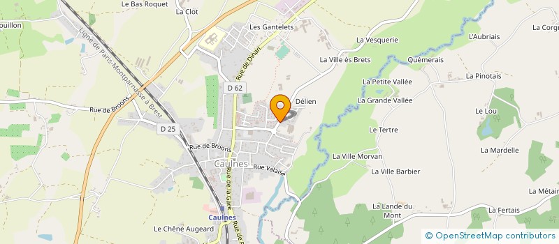 localisation de l'entreprise LUMI FINANCE à CAULNES