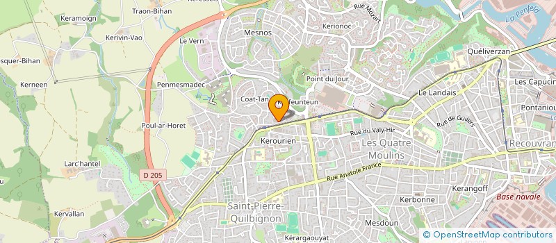 localisation de l'entreprise LUMI'KIDS à BREST
