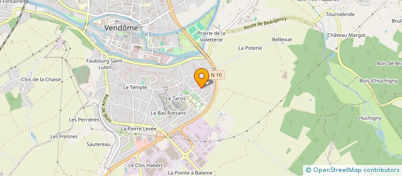 localisation de l'entreprise LUMI SCENI  VENDOME