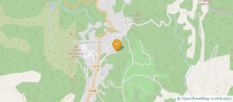 localisation de l'entreprise LUMI-SOYOGA  LA GARDE-FREINET