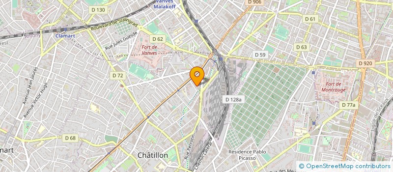 localisation de l'entreprise LUMI TECHNOLOGIES à CHATILLON