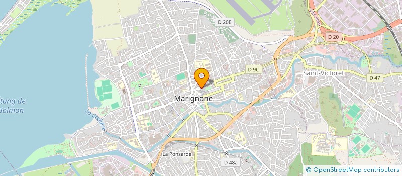 localisation de l'entreprise LUMI VOYAGES à MARIGNANE