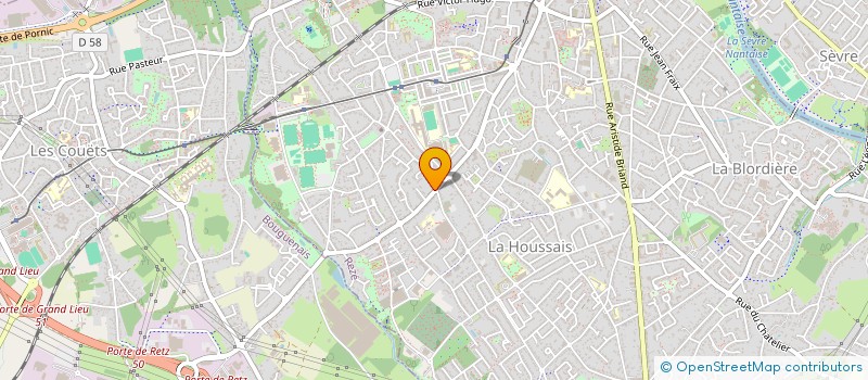 localisation de l'entreprise LUMIA à REZE