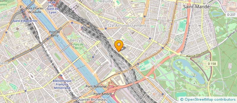 localisation de l'entreprise LUMIA à PARIS