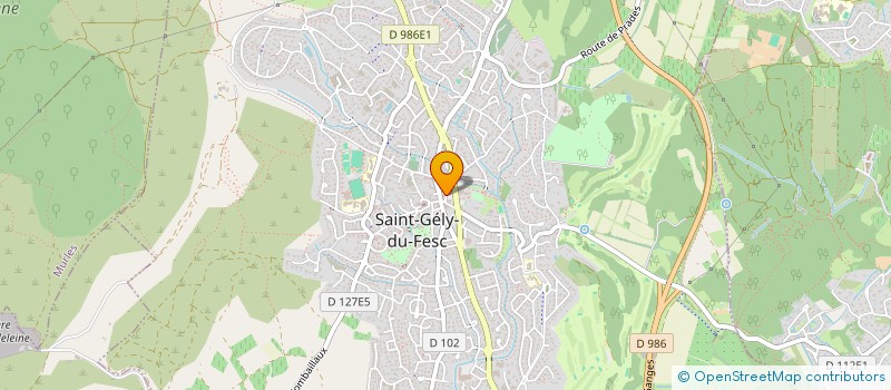 localisation de l'entreprise LUMIA NOTAIRES  SAINT-GELY-DU-FESC