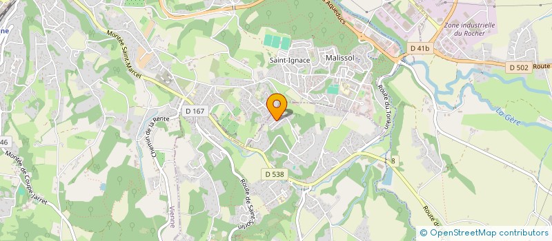 localisation de l'entreprise LUMIAC  JARDIN