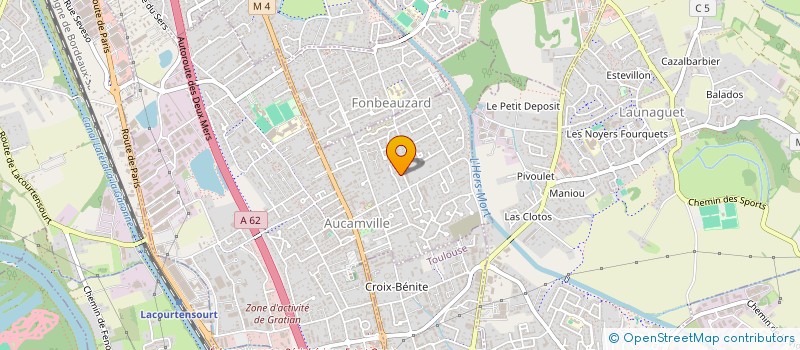 localisation de l'entreprise LUMIAU à AUCAMVILLE