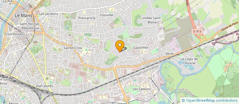 localisation de l'entreprise LUMICA 0430  LE MANS