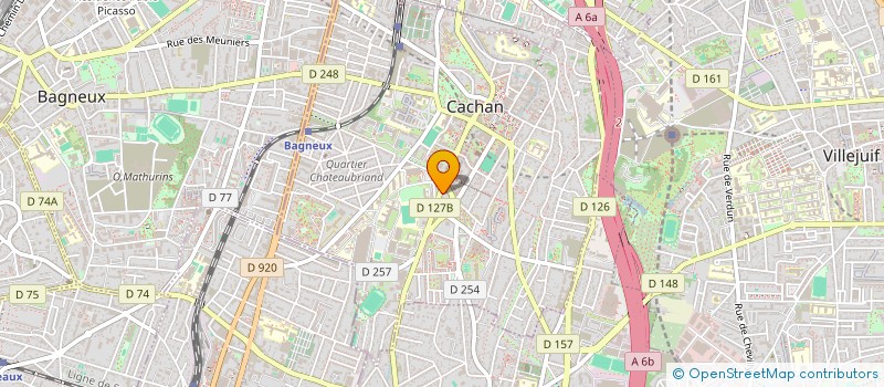 localisation de l'entreprise LUMICENT CONSEIL à CACHAN
