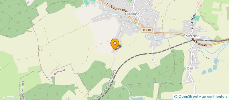 localisation de l'entreprise LUMICH  DIEBLING