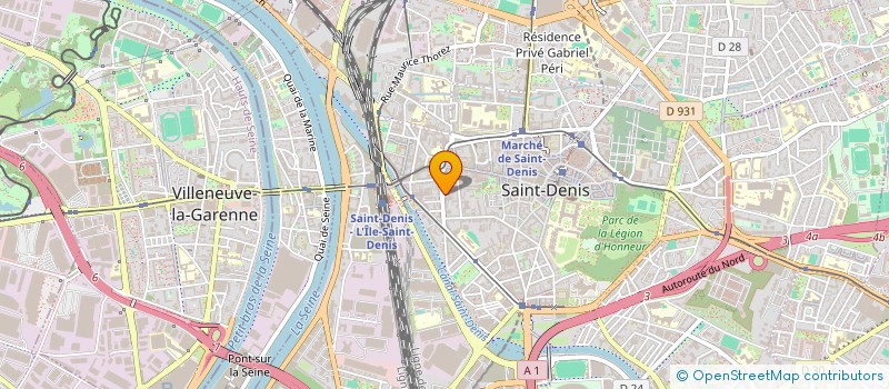 localisation de l'entreprise LUMICHRIST  SAINT-DENIS