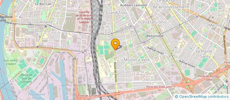 localisation de l'entreprise LUMICODE  VENISSIEUX