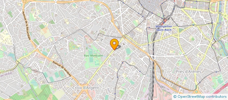 localisation de l'entreprise LUMICOM à MONTPELLIER