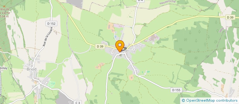 localisation de l'entreprise LUMIERE 2012  VEVY