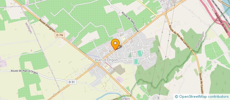 localisation de l'entreprise LUMIERE à PLAN-D'ORGON