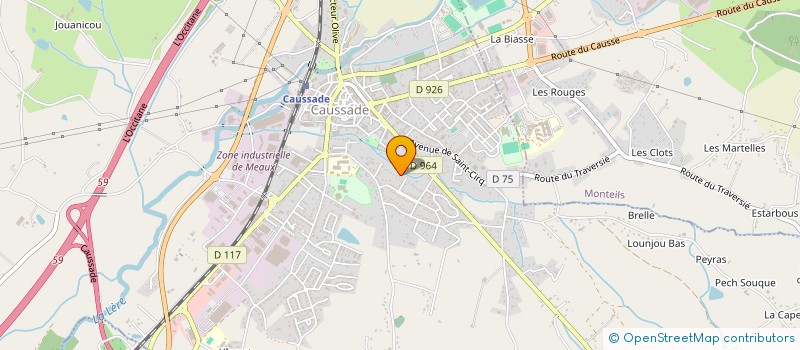 localisation de l'entreprise LUMIERE  SAINT-CIRQ