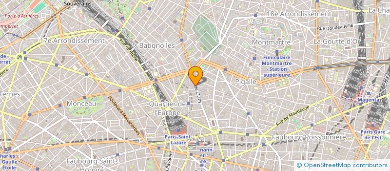 localisation de l'entreprise LUMIERE  PARIS