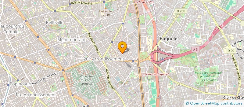 localisation de l'entreprise LUMIERE  PARIS