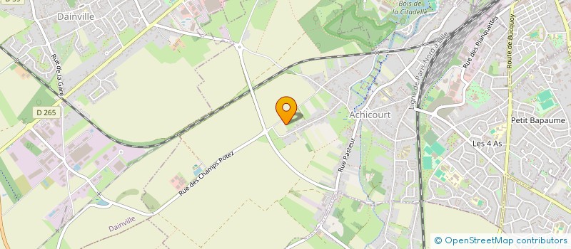 localisation de l'entreprise LUMIERE  ACHICOURT