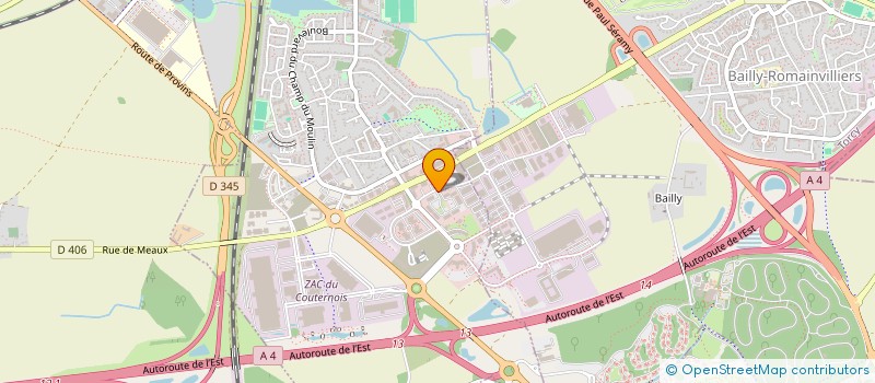 localisation de l'entreprise LUMIERE  SERRIS