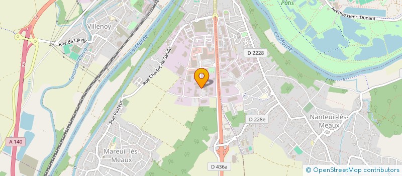 localisation de l'entreprise LUMIERE à MAREUIL-LES-MEAUX