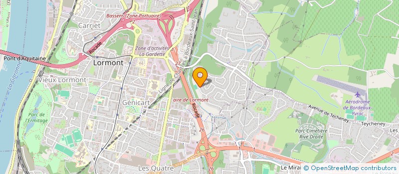 localisation de l'entreprise LUMIERE COMMUNE  BORDEAUX