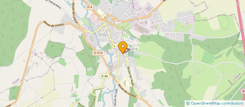 localisation de l'entreprise LUMIERE D'ESPOIRS  LA VESPIERE-FRIARDEL