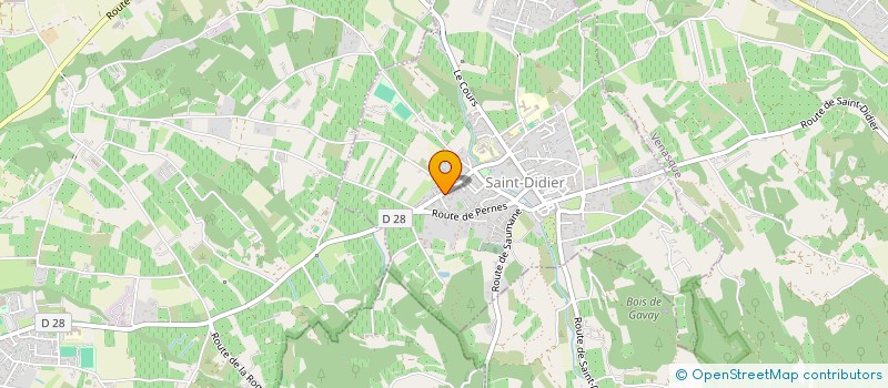 localisation de l'entreprise LUMIERE DE PROVENCE  SAINT-DIDIER