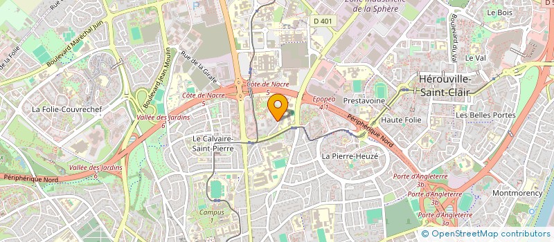 localisation de l'entreprise LUMIERE DU MONDE  HERNICOURT