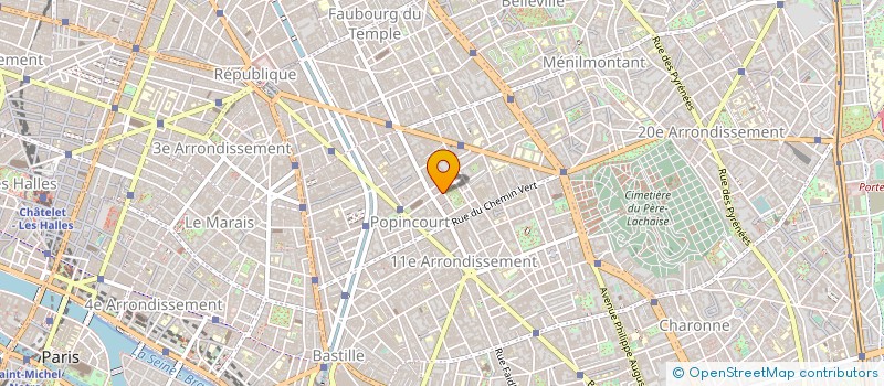 localisation de l'entreprise LUMIERE DU MONDE LUMIERE DE... à PARIS