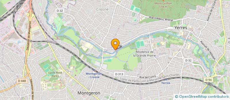 localisation de l'entreprise LUMIERE ET NATURE  YERRES