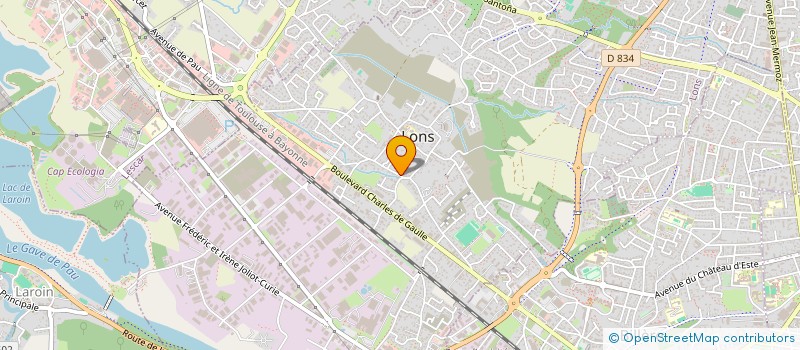 localisation de l'entreprise LUMIERE PLATEAU PRODUCTION  LONS