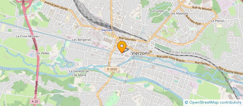 localisation de l'entreprise LUMIERE PLUS  BOURGES