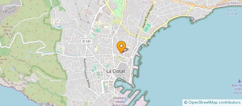 localisation de l'entreprise LUMIERE SUR LA VIOLENCE  LA CIOTAT