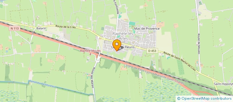 localisation de l'entreprise LUMIERE SUR LUMIERE  ARLES