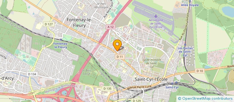 localisation de l'entreprise LUMIERE TELEVISION à SAINT-CYR-L'ECOLE