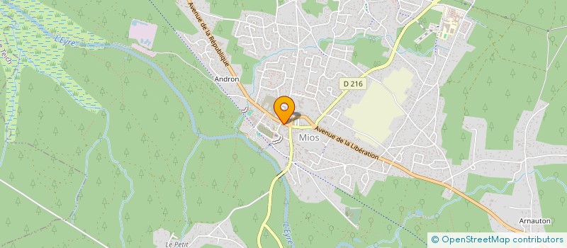 localisation de l'entreprise LUMIERE VEGETALE  MIOS