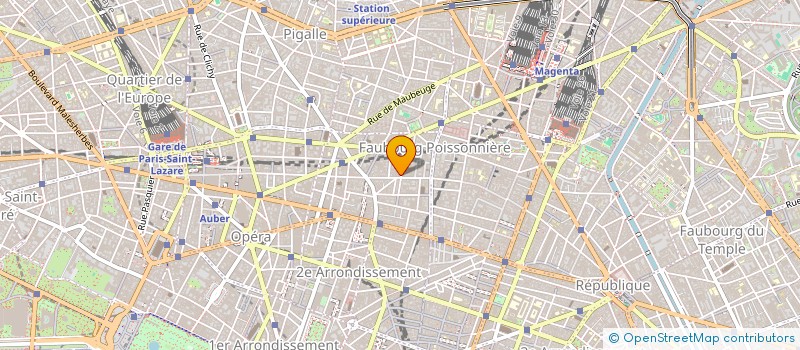 localisation de l'entreprise LUMIERENOIRE  PARIS