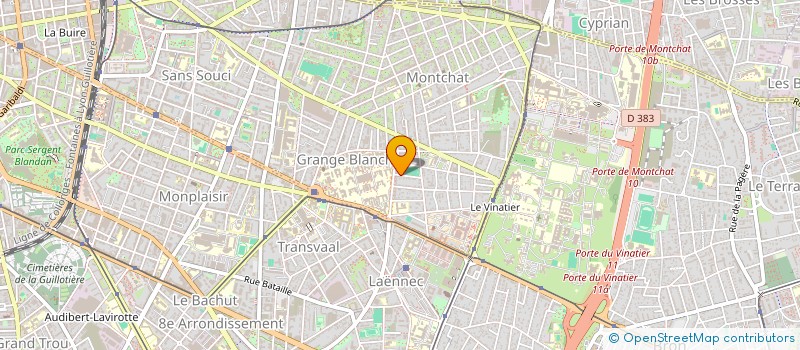 localisation de l'entreprise LUMIERES  LYON