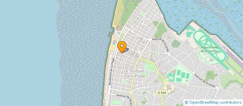 localisation de l'entreprise LUMIERES à LE TOUQUET-PARIS-PLAGE