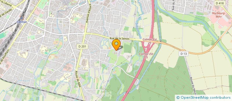 localisation de l'entreprise LUMIERES  COLMAR