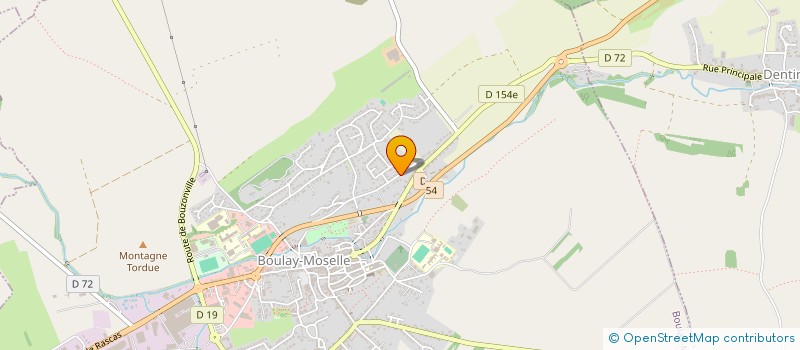 localisation de l'entreprise LUMIERES  BOULAY-MOSELLE