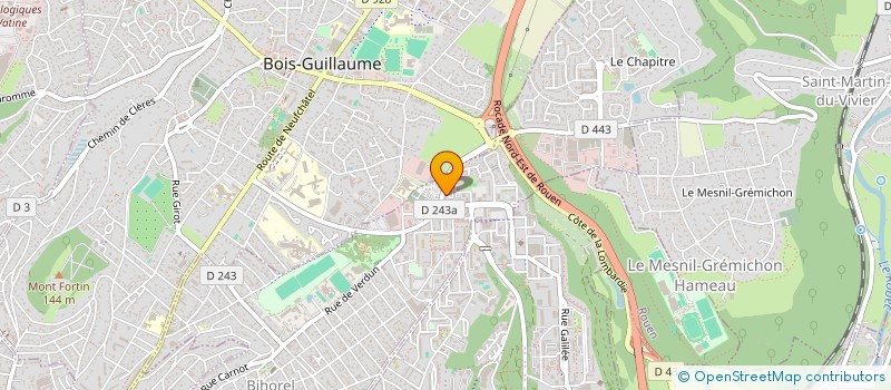 localisation de l'entreprise LUMIERES D AVENIR à BIHOREL