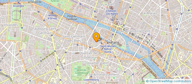 localisation de l'entreprise LUMIERES D'HISTOIRE à PARIS